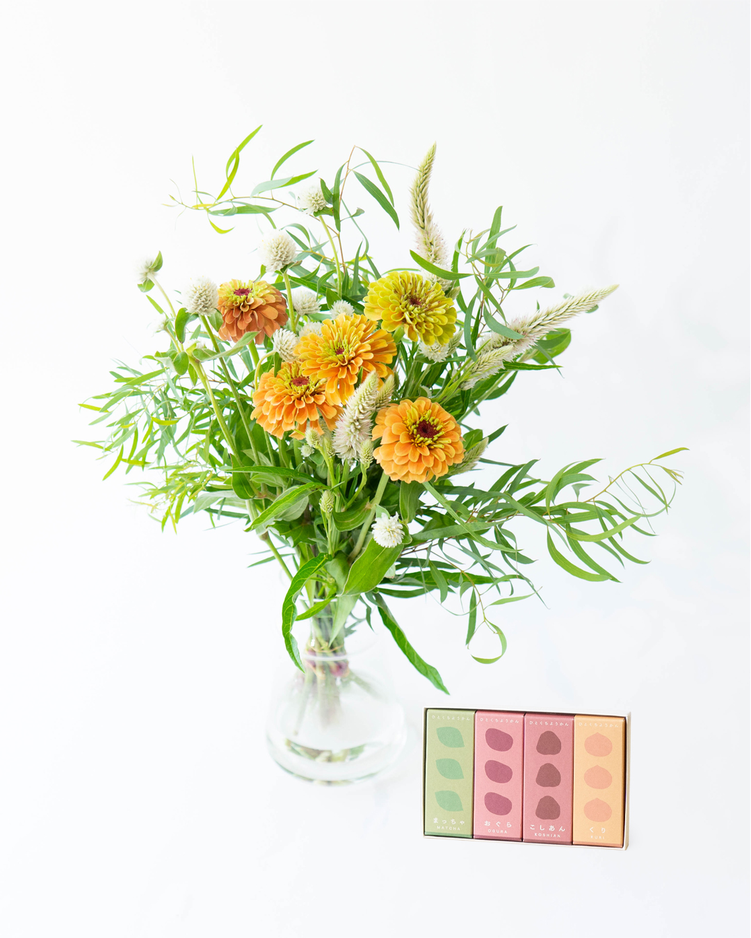 カメヤマ 線香（お香） 和遊 金木犀の香りと産地直送 ケイトウ 草花