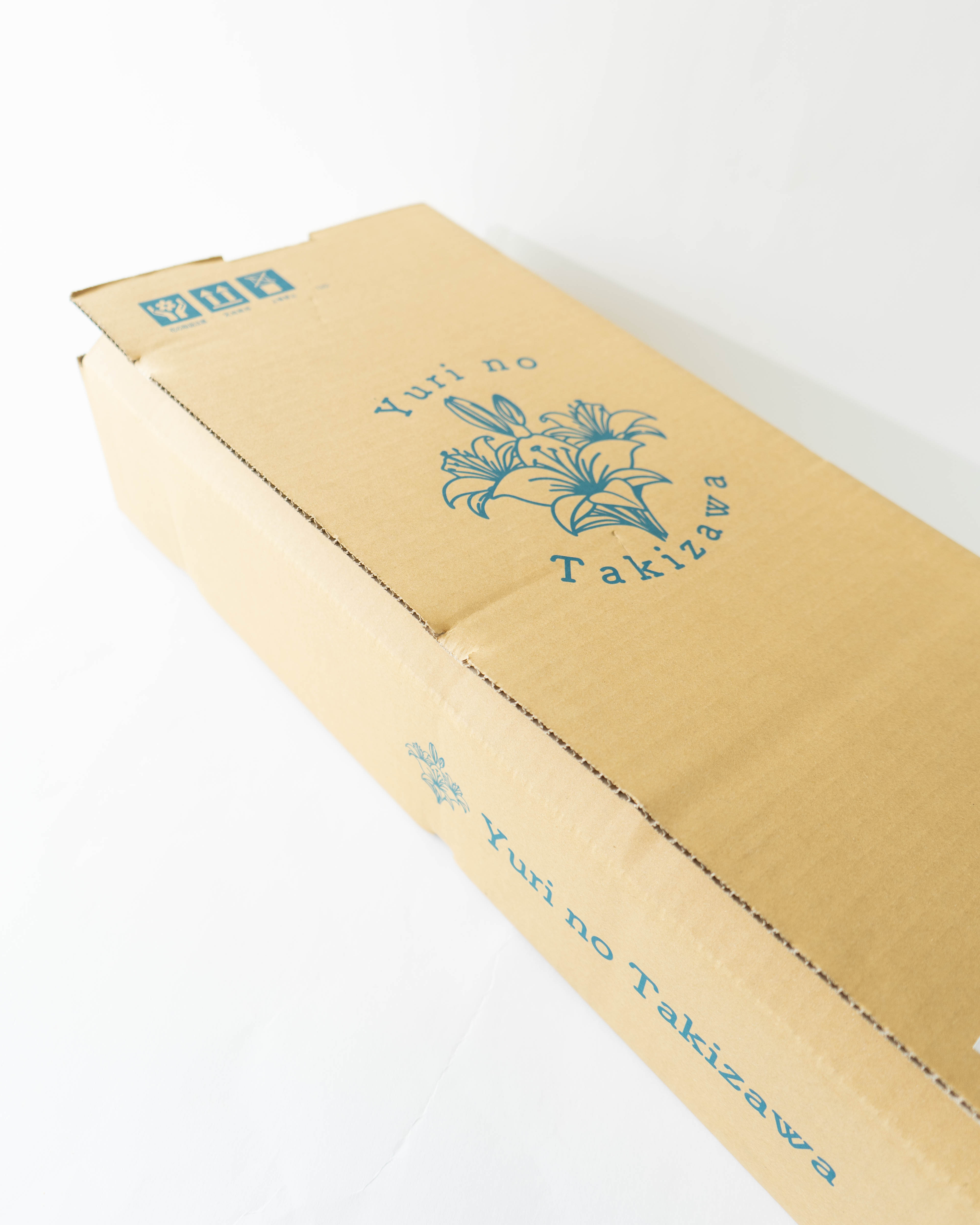 産地直送 オリエンタルユリ イエロー＆ホワイト（イエロー3本