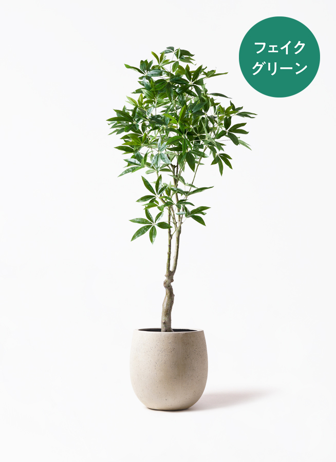 観葉植物【フェイクグリーン】パキラ 180cm Eco Stone (エコストーン