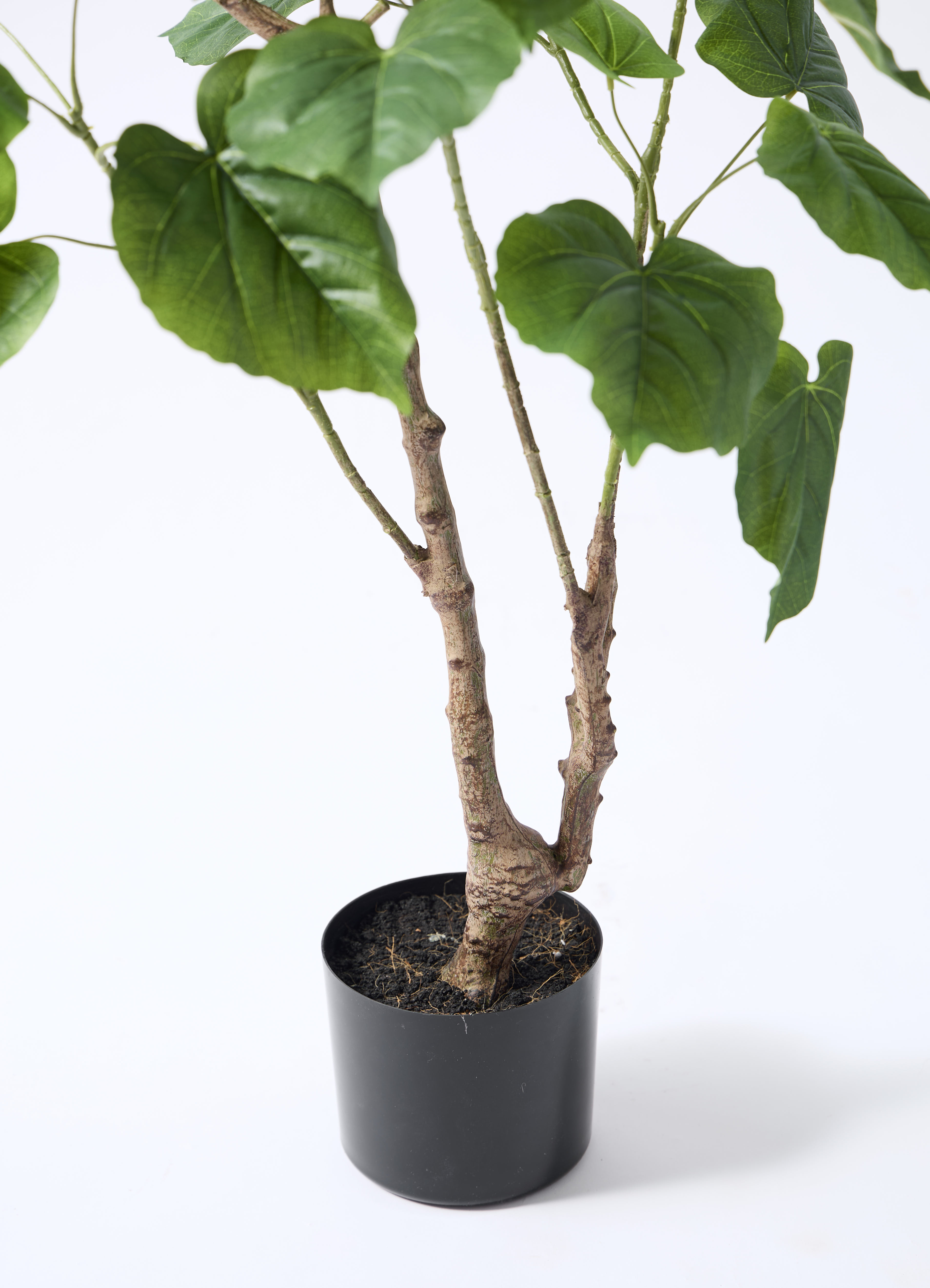観葉植物【フェイクグリーン】ウンベラータ 120cm アイルエッグ グレー