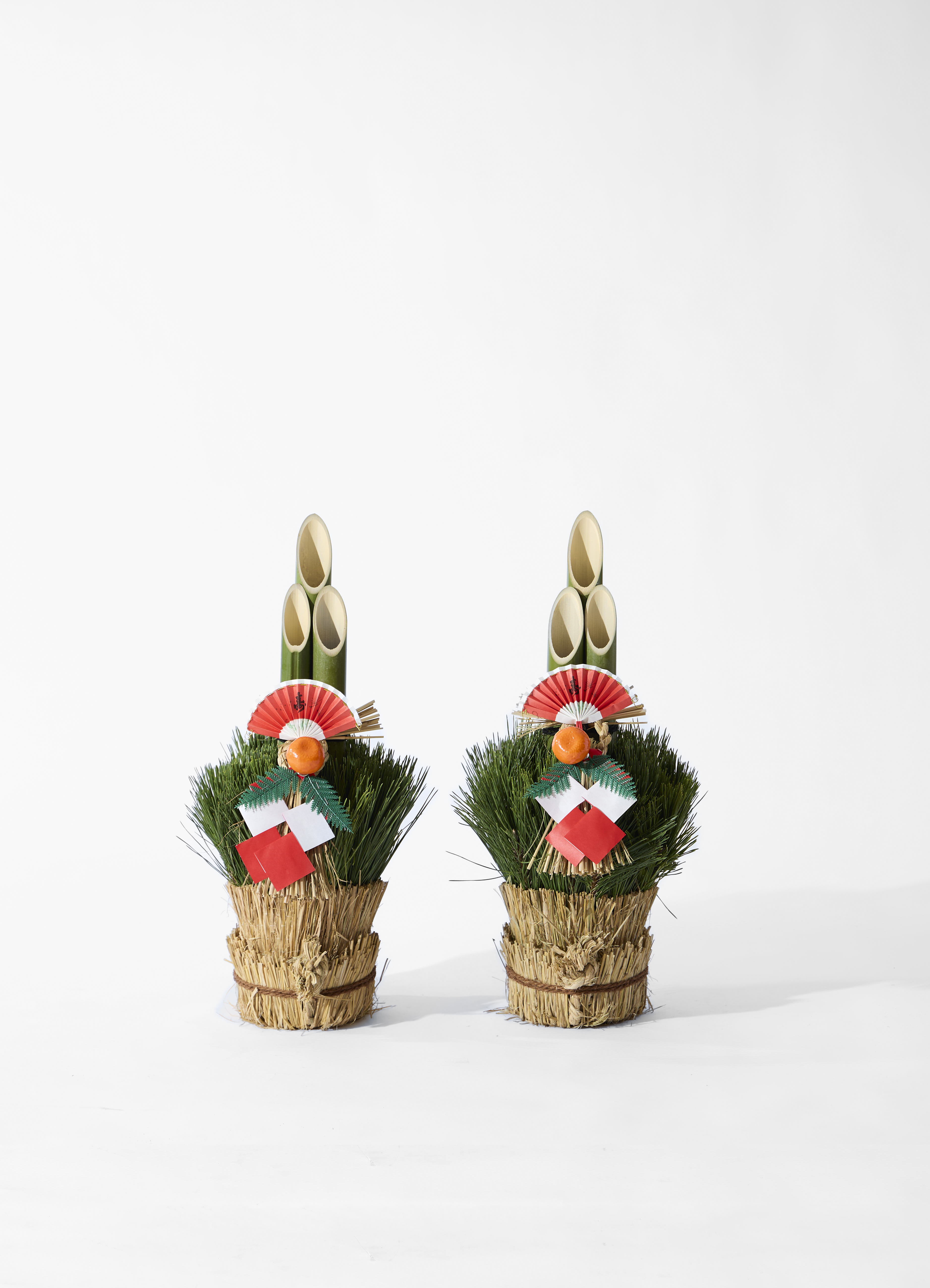 お正月用 門松 60cm（天然松・左右一対セット） | 観葉植物なら