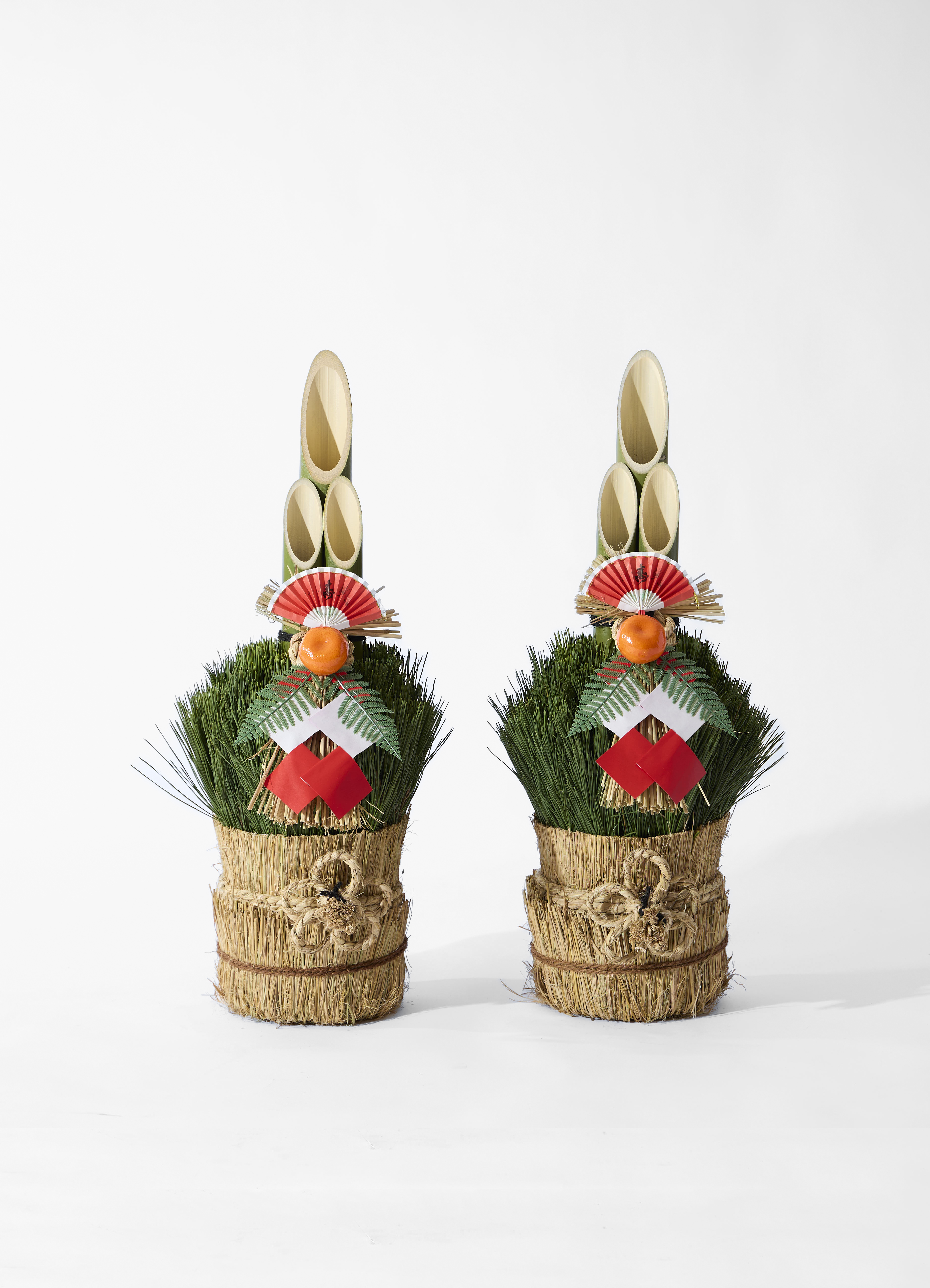 お正月用 門松 75cm（天然松・左右一対セット） | 観葉植物なら