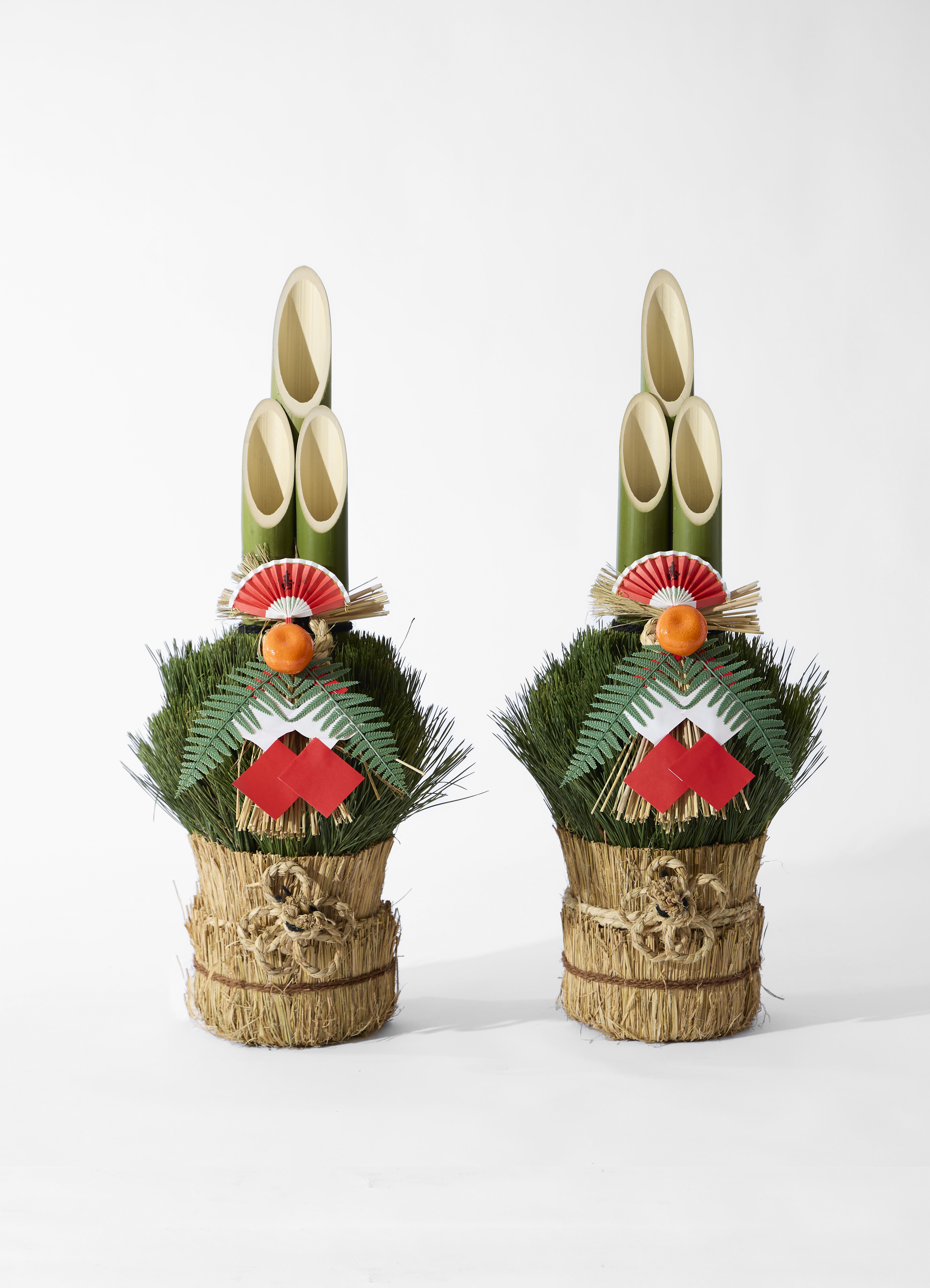 お正月用 門松 75cm（天然松・左右一対セット） | 観葉植物なら