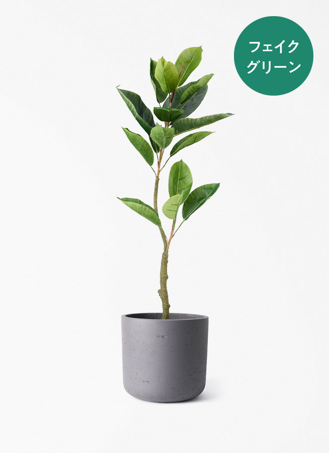 観葉植物【フェイクグリーン】フィカス（ゴムの木） 90cm アイルエッグ