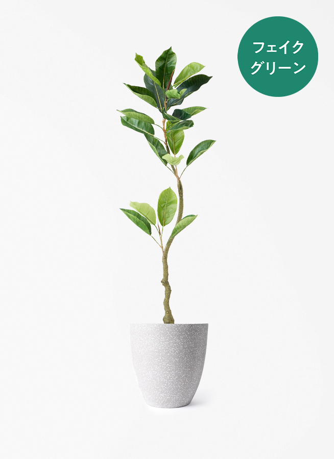 観葉植物【フェイクグリーン】フィカス（ゴムの木） 120cm ベース