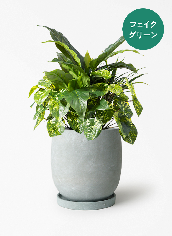 観葉植物 【フェイクグリーン】 ドラセナ 寄せ植え 45cm ラスター