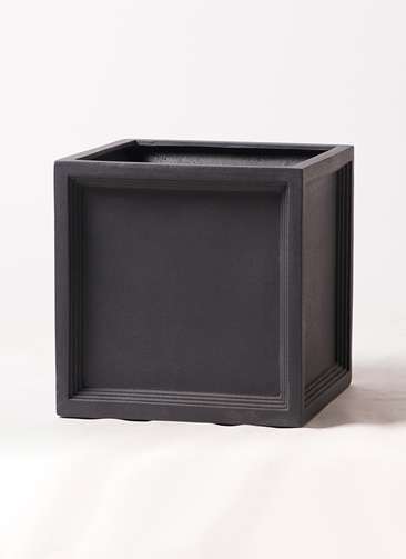大型鉢 THE LITTLE BAR OF FLOWERS 観葉植物　鉢カバー 鉢カバー ブリティッシュキューブ 8号鉢用 #GREENPOT EB-18061639 | 鉢