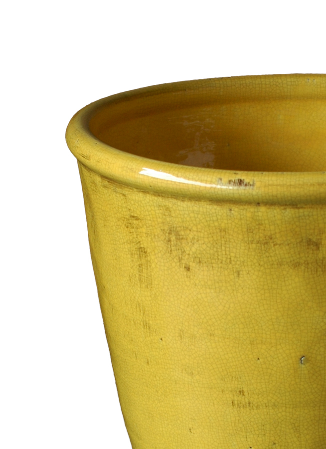 鉢カバー Antique Terra Cotta アンティークテラコッタ 10号鉢用 Yellow Stem C1350 鉢カバー 植木鉢 ならhitohana ひとはな