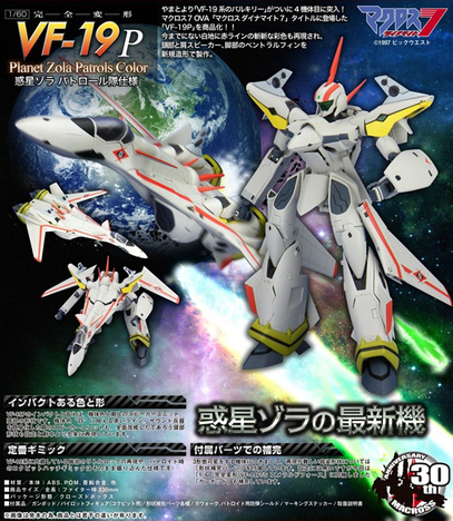 やまと マクロスシリーズ 1/60 完全変形 VF-19P 惑星ゾラ パトロール 