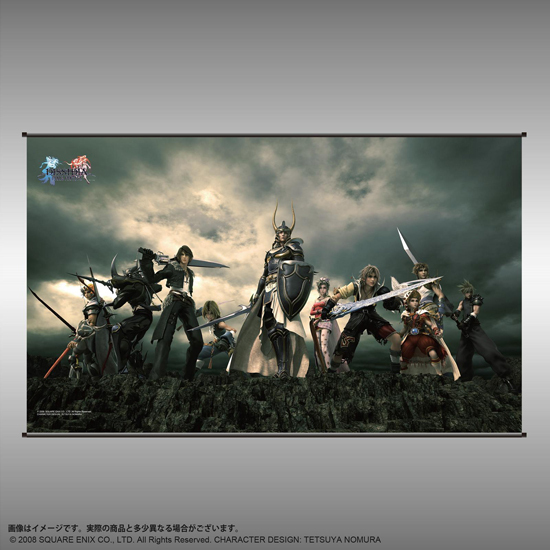 再販】DISSIDIA FINAL FANTASY ウォールスクロールポスター Vol