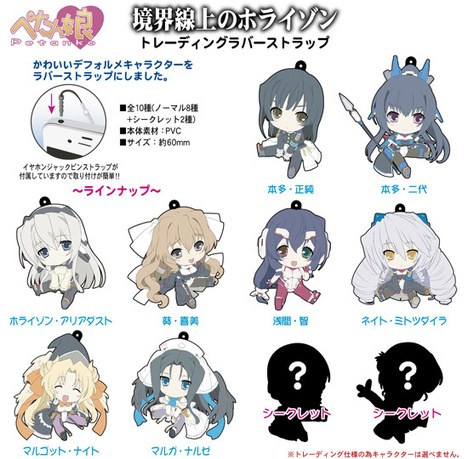 境界線上のホライゾン ぺたん娘 トレーディングラバーストラップ Vol 1 10個入り1box ホビーの総合通販サイトならホビーストック 境界線上のホライゾン ぺたん娘 トレーディングラバーストラップ Vol 1 10個入り1box ホビーの総合通販サイトならホビーストック