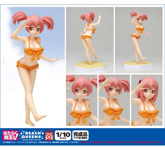 WAVE BEACH QUEENS はたらく魔王さま！ 1/10 佐々木千穂｜ホビー