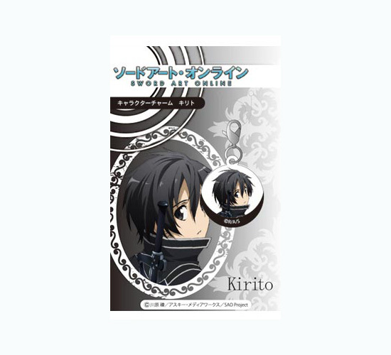 SAO キリト　チャーム キリト UWVer. アクセサリーキーホルダー [ソードアート・オンライン