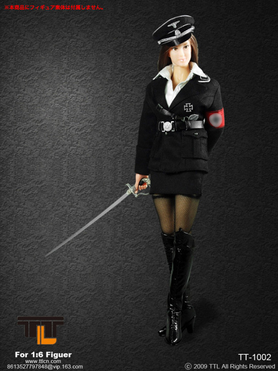 〈新品 〉1/6 WWⅡ ドイツSS女性オフィサー VERYCOOL製 Amazon | 【VeryCool】VCF2036 1/6 Female SS Officer WW2 ドイツ軍