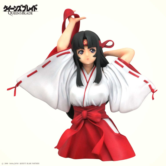 タキ・コーポレーション クイーンズブレイド トモエ レジンフィギュア