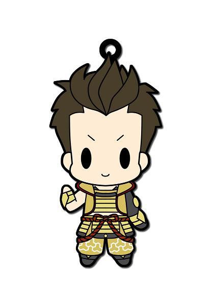empty D4 戦国BASARA ラバーストラップコレクション Vol.1 6個