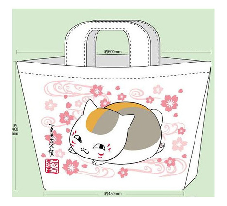 夏目友人帳 ニャンコ先生 ビッグトートバッグ 桜 ホビーの総合通販サイトならホビーストック