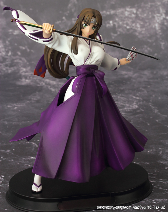 クイーンズブレイド 武者巫女 トモエ フィギュア グリフォン グリフォン クイーンズブレイド 武者巫女 トモエ｜ホビーの総合