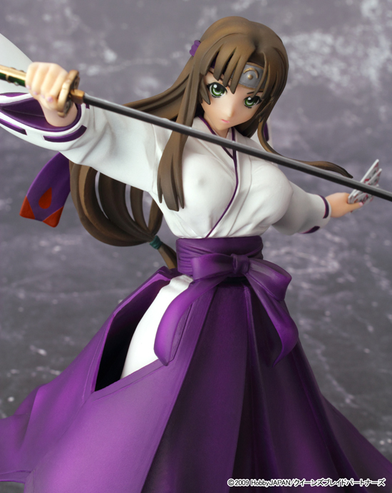 クイーンズブレイド 武者巫女 トモエ フィギュア グリフォン グリフォン クイーンズブレイド 武者巫女 トモエ｜ホビーの総合