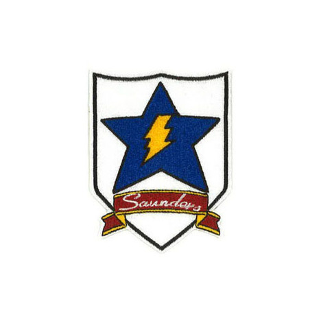 ガールズ パンツァー サンダース大学付属高校校章 刺繍ワッペン 大 ホビーの総合通販サイトならホビーストック
