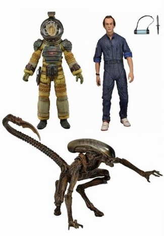 ネカ エイリアン 7インチ アクションフィギュア シリーズ3 3種セット  