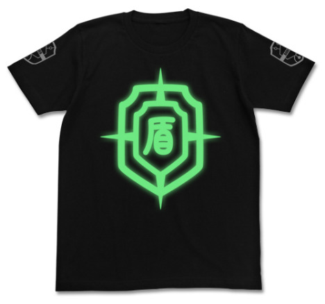 ワールドトリガー 盾 印 二重 シールド ダブル Tシャツ ブラック Mサイズ ホビーの総合通販サイトならホビーストック