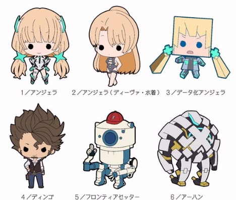 楽園追放 Tinyラバーストラップ 6個入り1box ホビーの総合通販サイトならホビーストック