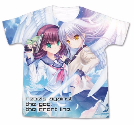 Angel Beats! Tシャツ Lサイズ 漫画 アニメ 映画 ゲーム 声優