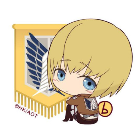 進撃の巨人 ボッチくん アクリルチャーム アルミン ホビーの総合通販サイトならホビーストック