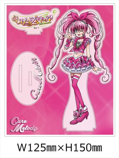 トップ スイートプリキュア♪ アクリルスタンド キュアメロディ｜ホビー ピンズ・ピンバッジ・缶バッジ