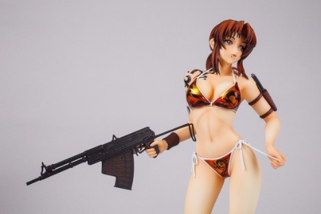 ニューライン ブラックラグーン 1/6 レヴィ 水着ver. リペイント企画 