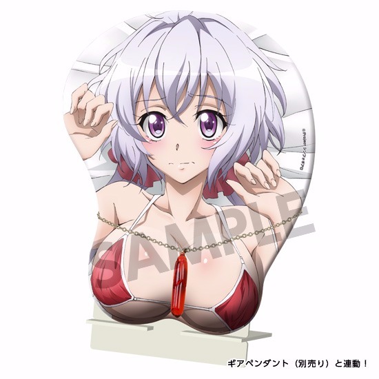 戦姫絶唱シンフォギア G　雪音クリス　マウスパッド HS特典付】【再販】戦姫絶唱シンフォギアG 雪音クリス おっぱいマウス