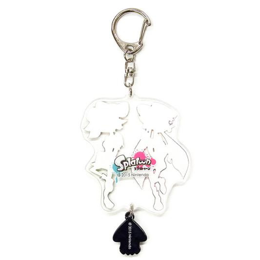 Splatoon イカす ラバーつき アクリルキーホルダー スプラトゥーン イカす ラバーつき アクリルキーホルダー 8種