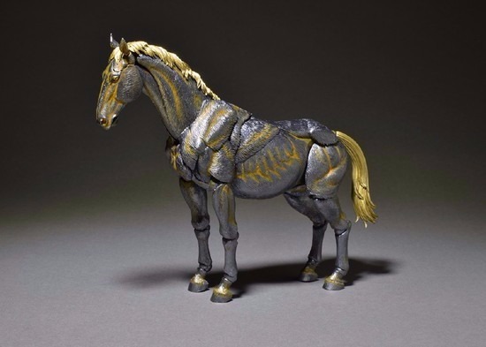 海洋堂 KT-007 タケヤ式自在置物 馬 鉄錆地調｜ホビーの総合通販