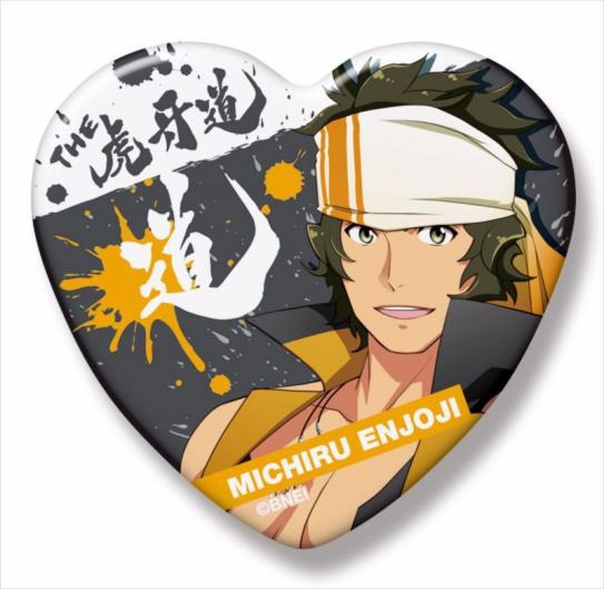 アイドルマスターSideM ハート缶バッジ 円城寺道流｜ホビーの