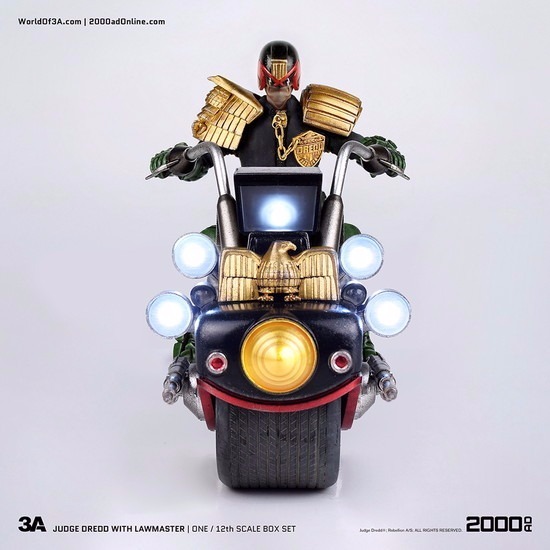 threeA 2000AD 1/12 ジャッジ・ドレッド｜ホビーの総合通販