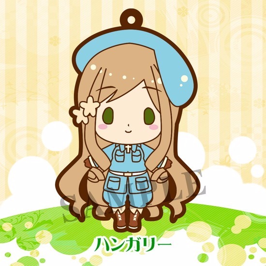 ラバーストラップコレクション ヘタリア3 ラバーストラップ