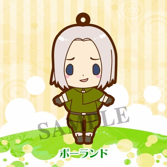 ラバーストラップコレクション ヘタリア3 ラバーストラップ