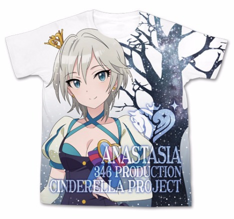アイドルマスター シンデレラガールズ マイファーストスター アナスタシア フルグラフィック Tシャツ ホワイト L サイズ ホビーの総合通販サイトならホビーストック