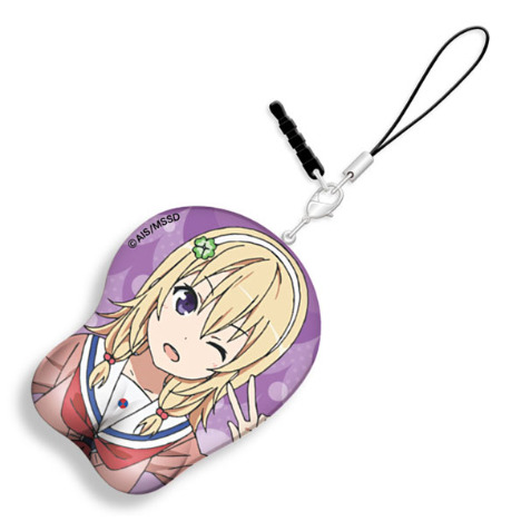 ハイスクール フリート ミニおっぱいマウスパッドストラップ 若狭麗緒 ホビーの総合通販サイトならホビーストック