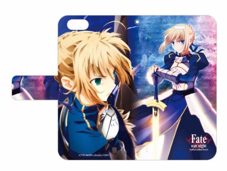 再販 Fate Stay Night 手帳型スマホケース セイバー Iphone6 6s専用 ホビーの総合通販サイトならホビーストック