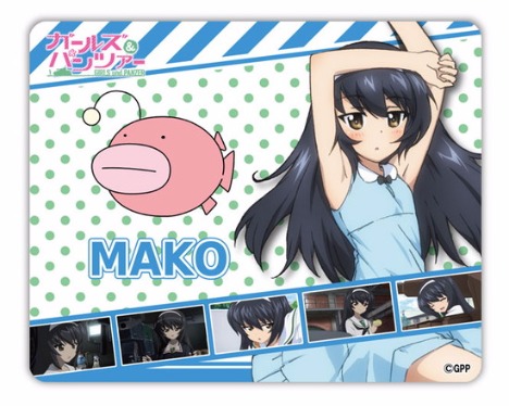 ガールズ パンツァー劇場版 マウスパッド 冷泉麻子 ホビーの総合通販サイトならホビーストック