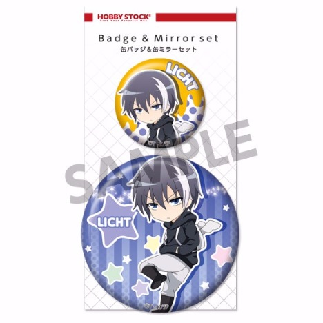 ぴくりる！ SERVAMP-サーヴァンプ- 缶バッジ＆缶ミラーセット リヒト 