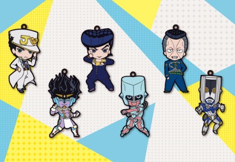 Tvアニメ ジョジョの奇妙な冒険 ダイヤモンドは砕けない ラバーストラップコレクション Vol 1 6個入り1box ホビーの総合通販サイトならホビーストック