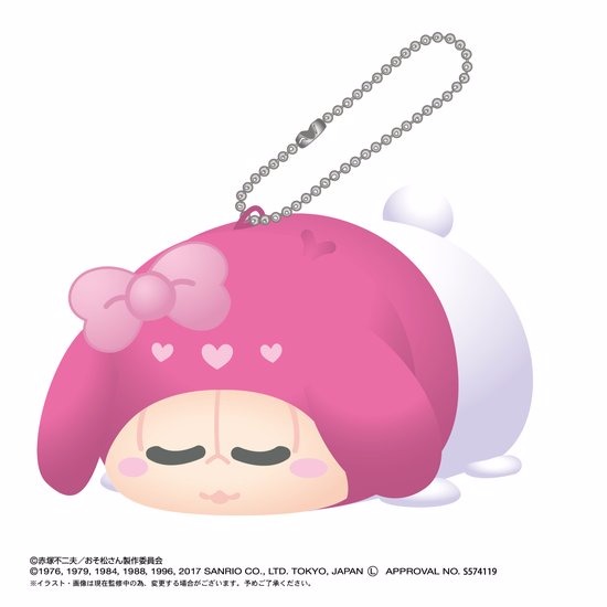 【人気商品】 おそ松さん×SANRIO うたたねver ぽてコロマスコット CHARACTERS のし・冠婚葬祭用品