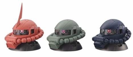 機動戦士ガンダムexceed Model Zaku Head 9個入り1box ホビーの総合通販サイトならホビーストック