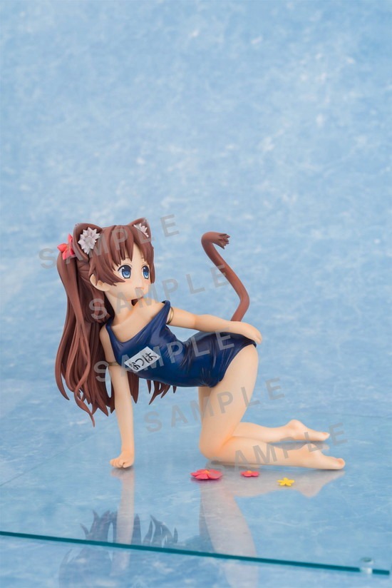 ものべの　水着　フィギュア　すみ　夏葉 クイーンテッド ものべの 1/6 夏葉 にゃーにゃースク水Ver.｜ホビーの