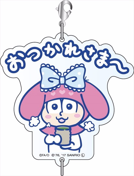 おそ松さん×Sanrio Characters つながるアクリルキーホルダー B