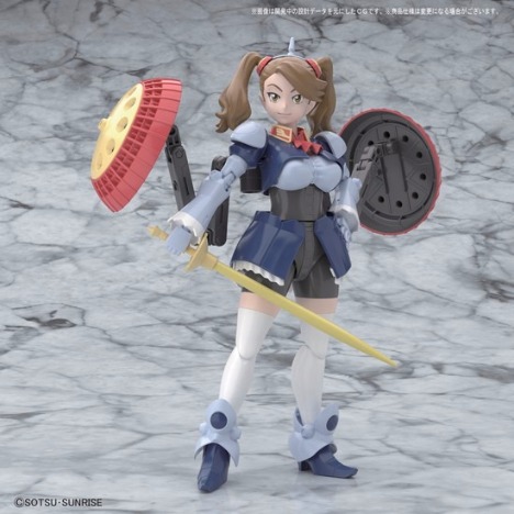 HGBF 1/144 はいぱーギャン子 塗装品 完成品