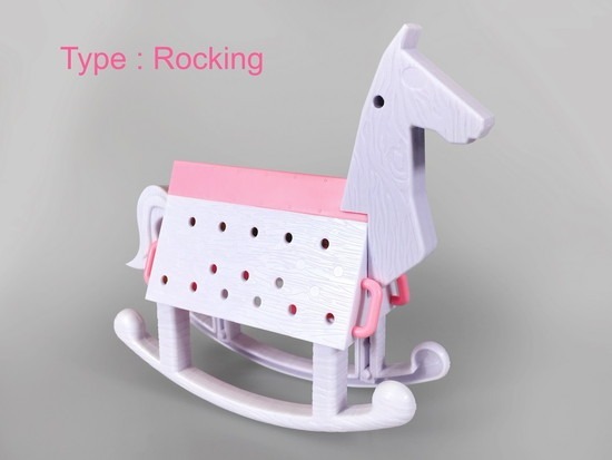 SKYTUBE PREMIUM Love Toys Vol. 3 三角木馬 Wooden horse pink Ver